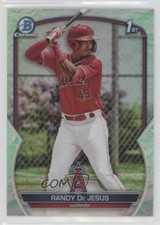 2023 Bowman Chrome Prospects Lunar Glow Refractor Randy De Jesus #BCP-19 6u5