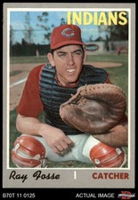 1970 Topps #184 Ray Fosse Indians 6.5 - EX/MT+