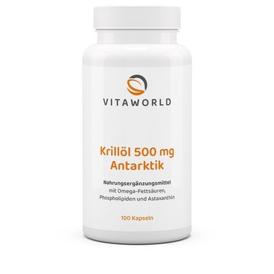 Krillöl Antarktik 500 mg (100 Kps)