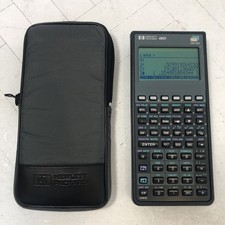 HP Hewlett Packard 48GX Graphing Calculator LCD with Case