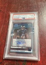 2020 Panini Chronicles - Clearly Donruss Rated Rookie Jalen Hurts #RR-JAH...