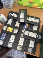 VHS Video Tapes X13 Random Job Lot
