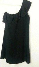 Evening Party Black Dress Guess Medium One Shoulder Party Special Event Cocktail