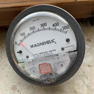 Dwyer MAGNEHELIC 2000-500 Pa Druckmesser MAX.Pressure 100kPa