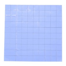 100x 10x10x1mm silicone thermal pad for conductive heat sink Insulation7221