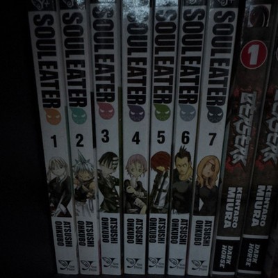 Soul Eater Manga Lot Volumes 1-7 Atsushi Ohkubo Yen Press Manga Series