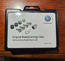 Volkswagen Tiguan Vw Wheel Lock Set With Key 000.071.597d