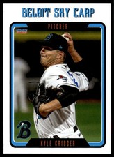 2023 Kyle Crigger Choice Minor League Rookie Card Beloit Sky Carp