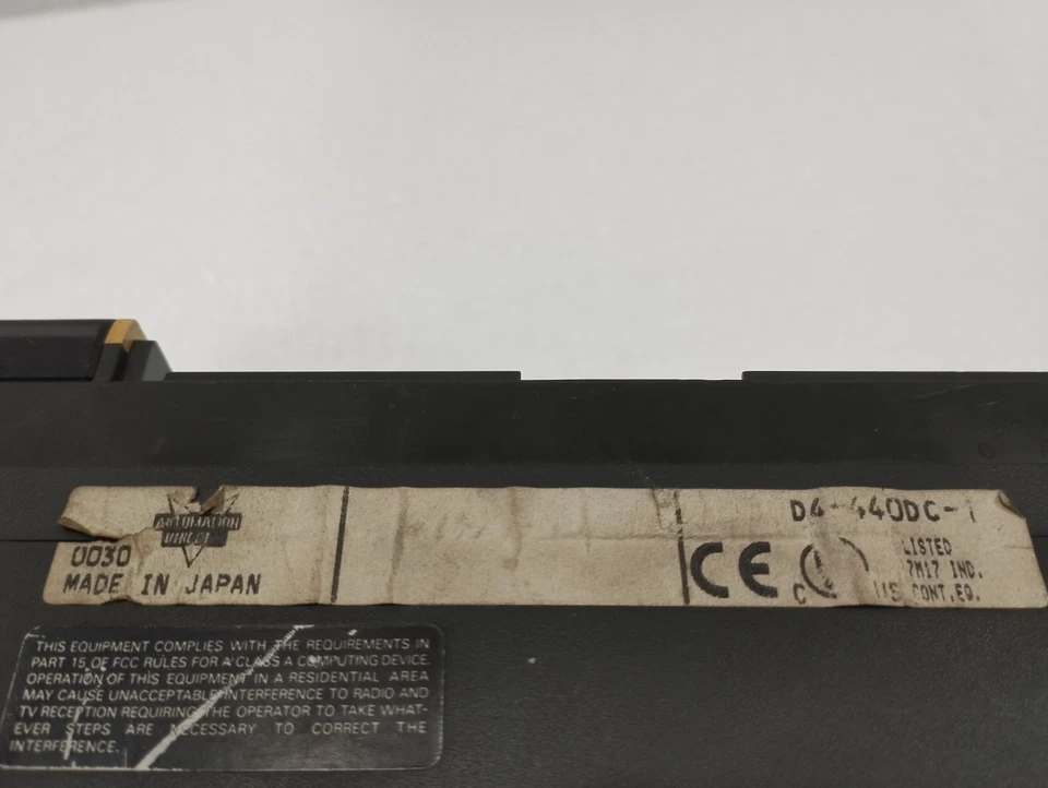 AUTOMATION DIRECT D4-440DC-1 KOYO DIRECT LOGIC 405 CPU UNIT - Image 4 of 4