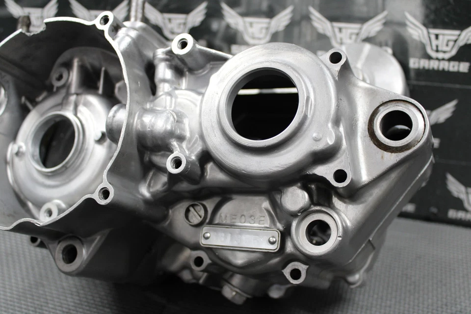 Honda CR250R 2000 2001 OEM motor izquierdo derecho cárter cárter cárter juego 4 ¡reparación! Foto 3 de 4