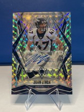 2025 Panini Phoenix John Lynch Denver Broncos #131 Autograph Football Card