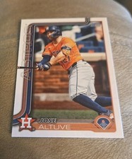2025 Topps Series One - #260 Jose Altuve - Houston Astros Baseball Card
