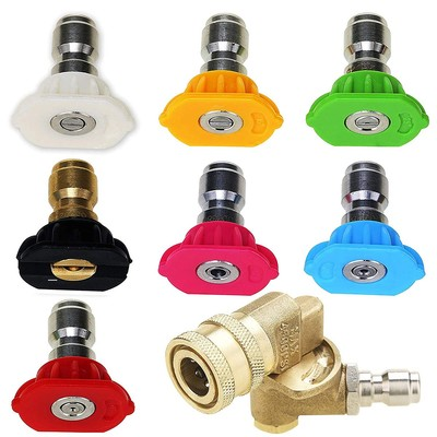 #ad #ad Pressure Washer Accessories Kit 7 Power Washer Spray Nozzle Tips Quick $17.10