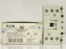 NEW EATON DILM32-10 XTCE032C10F POWER CONTACTOR 32A VOLTAGE 220VAC