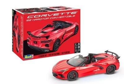 Revell 1/25 Scale 2022 Corvette C8 Hardtop Convertible Plastic