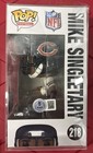 Mike Singletary Signed Funko #218 Funko Pop Vinyl Figurine Bears Beckett Wit — photo 6
