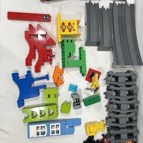 LEGO Duplo Deluxe Train Set Track System 10508 97% Complete, Train Working READ