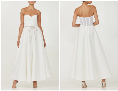 flowy frilly dress AMELIA MIDI DRESS | CULT MIA main image 0