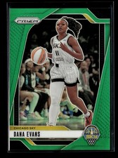 2024 Panini Prizm WNBA Dana Evans Green Prizms #72