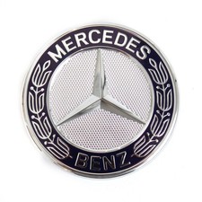 Mercedes-Benz Motorhaube Stern Emblem Blau A B CLK SL SLK M R Klasse A2078170316 Mercedes-Benz Motorhaube Stern Emblem Blau A B CLK SL SLK M R Klasse A2078170316