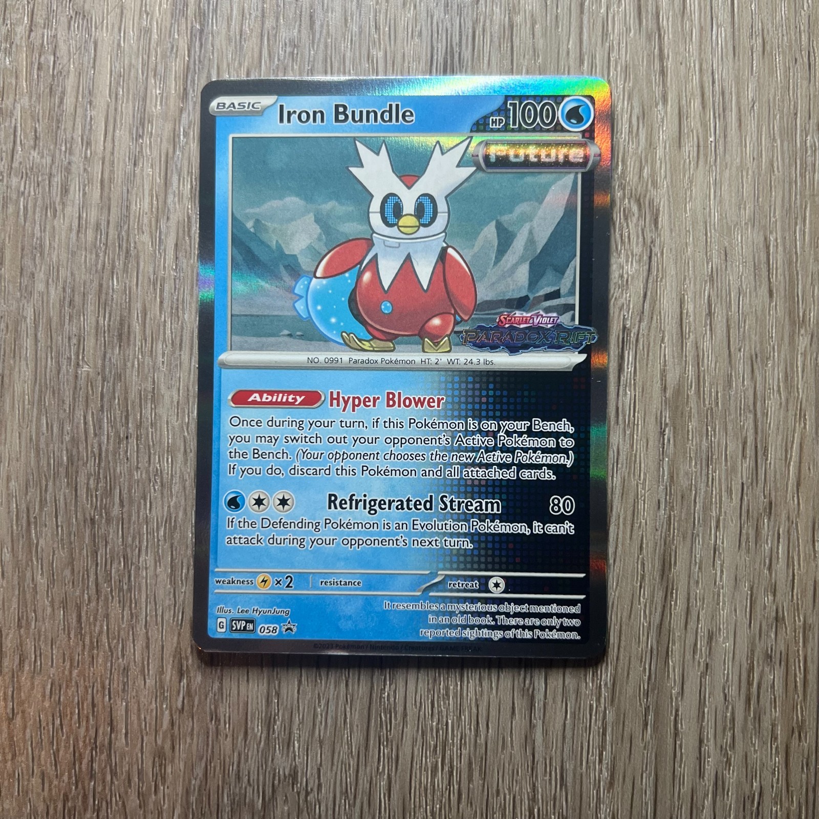 [Set of 4] Paradox Rift Stamped Pre-Release Deck Promos SVP 057 058 059 060