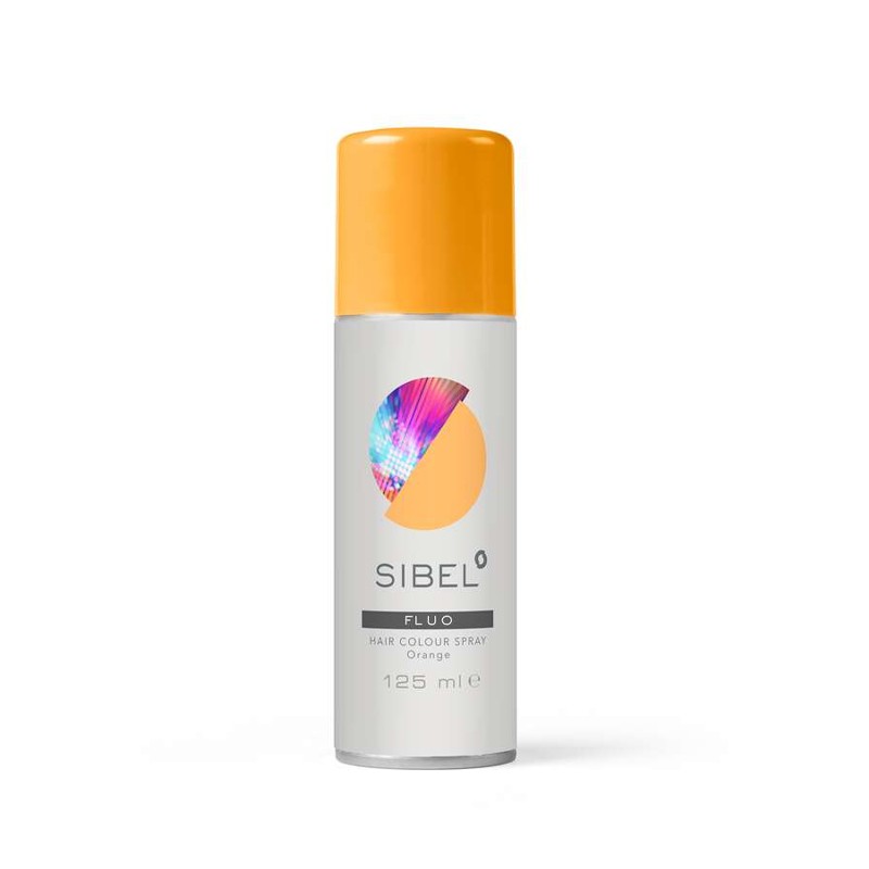 Spray Colorante Para Cabello SIBEL Spray Naranja Flúor 125ml