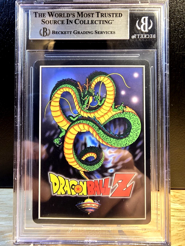DBZ CCG DRAGON BALL Z SUPER SAIYAN TRUNKS LV3 #187 RARE FOIL BGS 8 NM-MT 2002 - Image 2 of 2