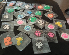 Animal Themed Keychains Bundle - Bulk Keychai...