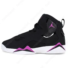 Air Jordan Jordan True Flight Gs Black Fuchsia 342774-001