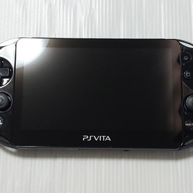 SONY PlayStation PS Vita console PCH-2000 Black with box Tested Import Japan