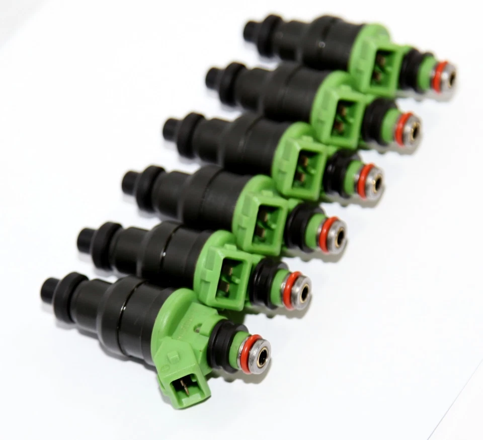Inyectores de combustible 6 piezas para Mitsubishi 91-96 3000GT 92-93 Diamante V6 3,0 L Foto 3 de 4