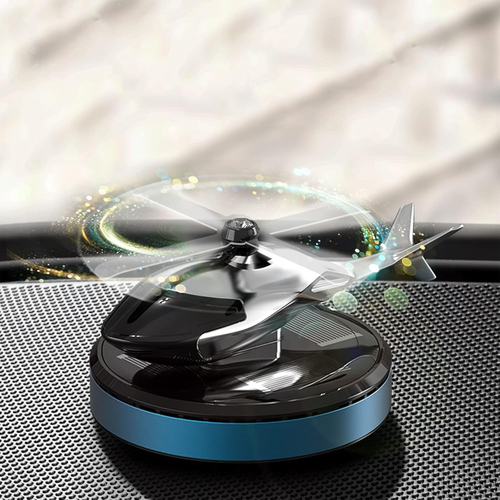 Helicopter Car Air Fresheners Rotating Solar Car Fresheners Airplane Car Perfume