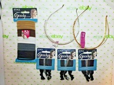 Goody Metal Headbands Ouchless Elastics  Ribbon Ouchless Elastics Set