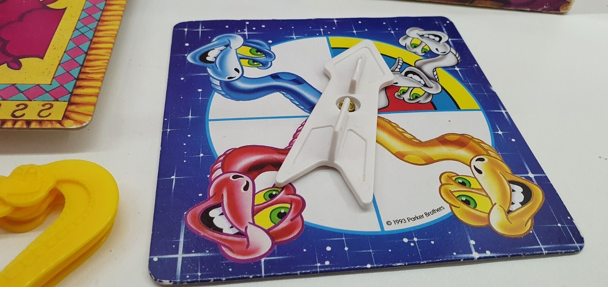 Retro Swinging Snakes board game 1993 Parker Brothers near