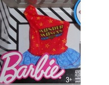 BARBIE DC COMICS SUPERHÉROE MODA ÚNICA MUJER MARAVILLA TOP para muñeca Barbie