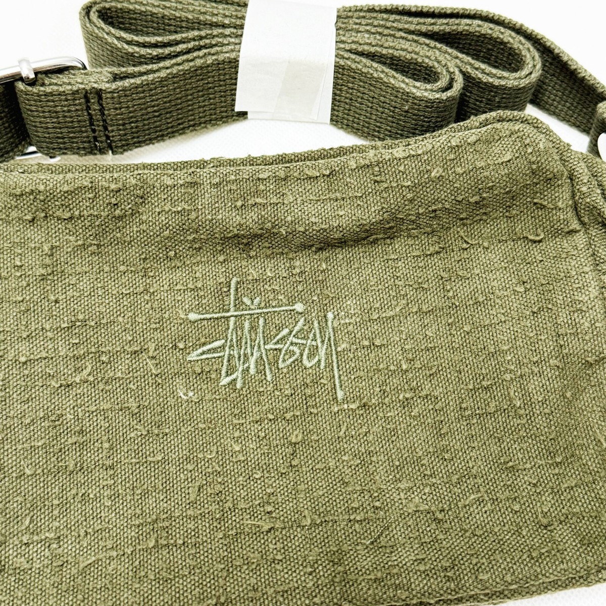 stussy ステューシー　Needle punch Crossbody バッグ Buy Stussy Needle Punch Crossbody Bag 'Olive' - 134270 OLIV