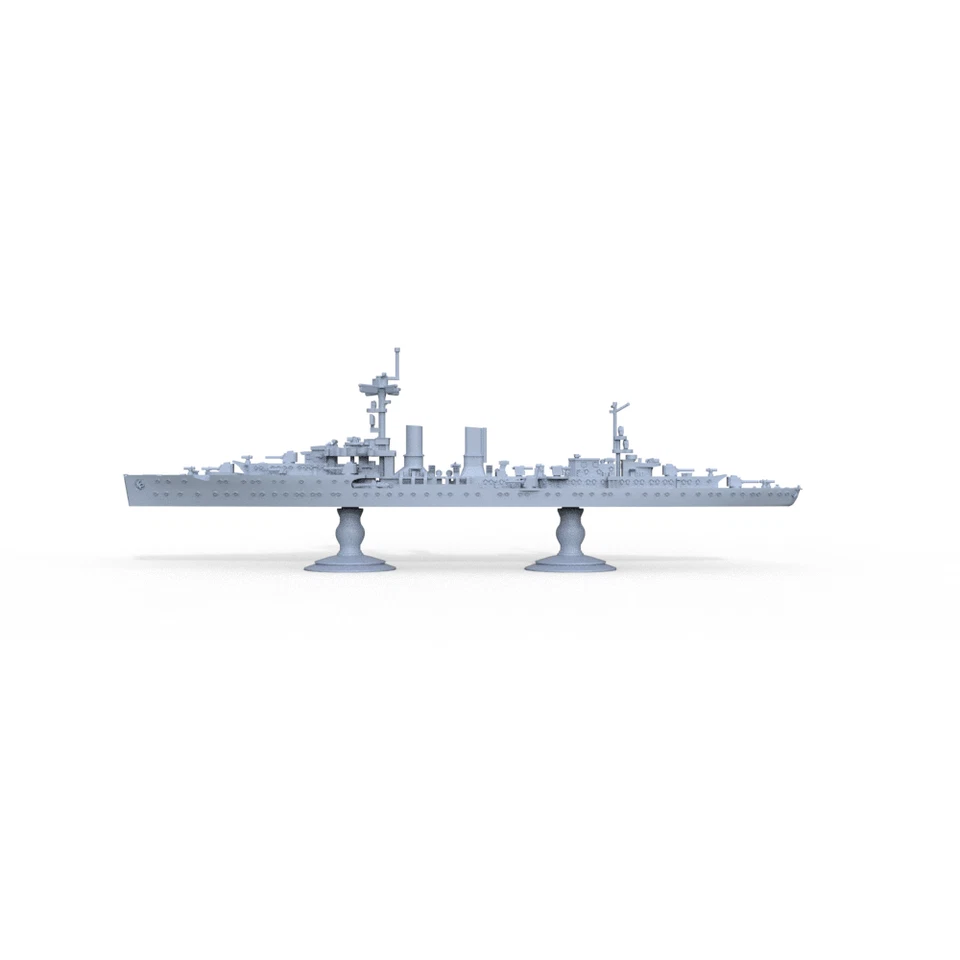SSMODEL 1:4800 Military Model Kit German Emden Light Cruiser - Image 4 of 4