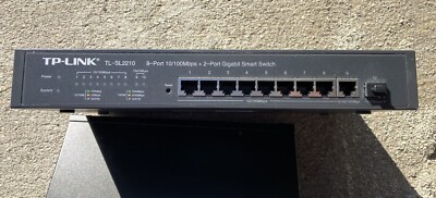 TP-Link TL-SL2210 8-Port 10/100Mbps + 2-Port Gigabit Smart Switch v1.1.