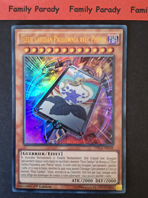 Kardianische Blume Paulownia mit Phönix DRL3-FR038 YuGiOh! Karte 1. Auflage Französisch