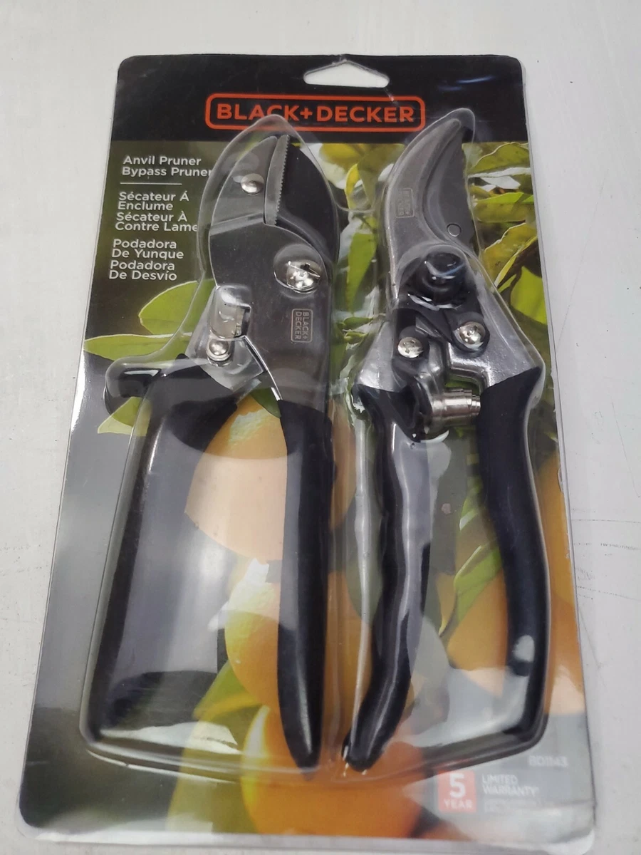 Black Decker BD1143 Pruner Combo 2 Piece Set eBay