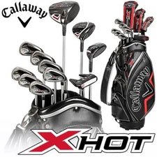 Callaway X HOT Men's Club 11pcs Caddy Back Set 2021 Carbon Shaft Flex Regular
