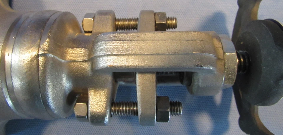 New BONNEY FORGE HL38L-NACE-LE Globe Valve 1" Class 800 Socket Weld Stainless - Image 4 of 4