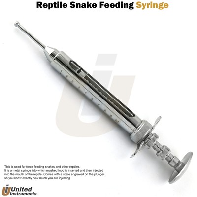 Reptile Feeding Syringe Baby Reptiles Pink Pump Snake Feeder Pet Care Tools