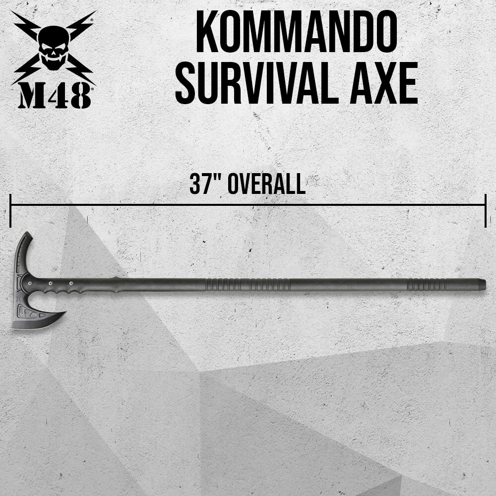 オールドスパイス　AXE まとめ売り　6本 M48 Kommando Survival Axe Hiking Staff | Fiberglass Handle | Cover