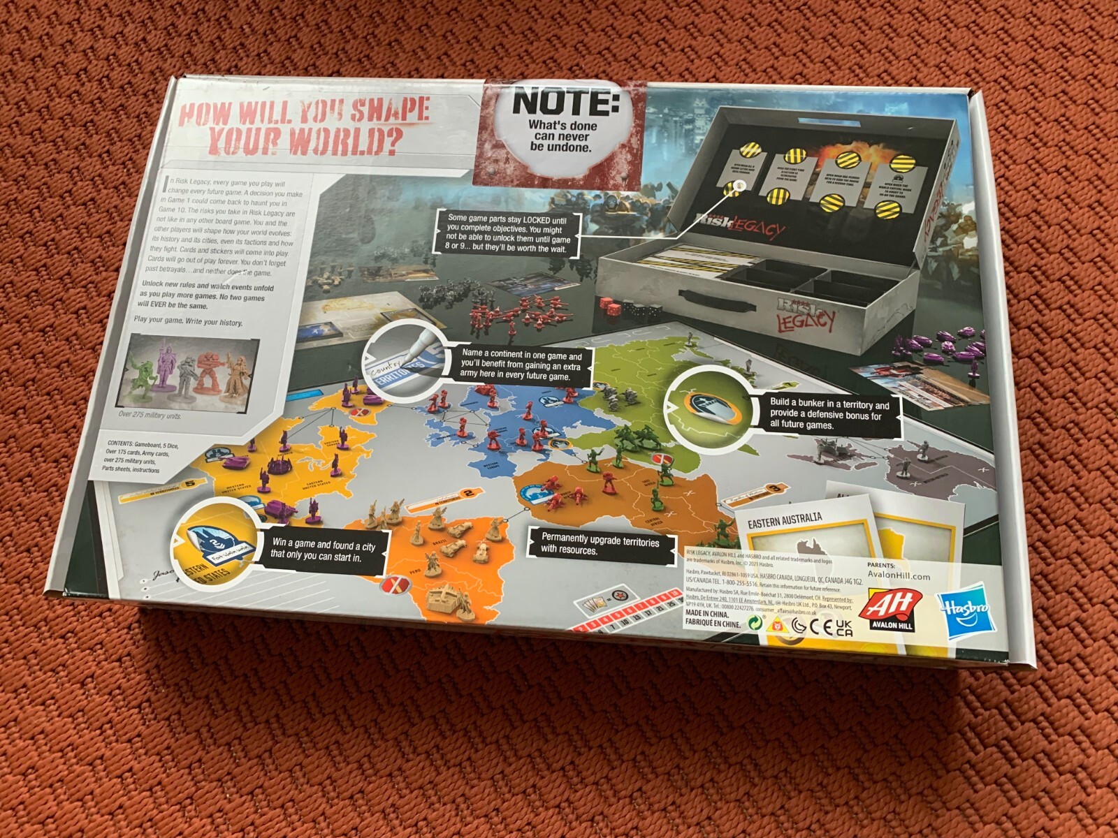 Risk Legacy Strategy Tabletop Game, Immersive Narrative Board Game