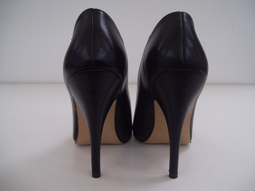 SPARKLE LADIES SHOES PURPLE POINTED TOE SIZE 5.5 LEATHER FORMAL HEELS CLOSED - Picture 8 of 14