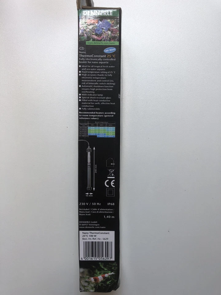 DENNERLE Nano ThermoConstant 25° 100W - Photo 4/4