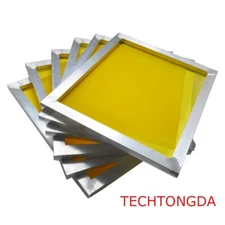 TECHTONGDA 6pc 9.84x13.77" Aluminum Frame Silk Screen Printing Screens w/305Mesh