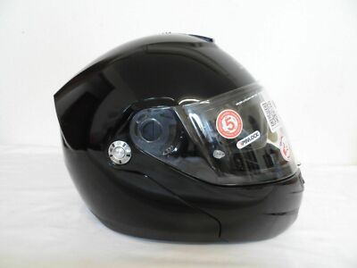 Nolan N91 Solid Black Motorcycle Helmet X-Small Size X-SM Extra