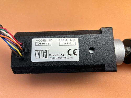 Actionneur De Soupape Multiposition Vici Valco EMTMA-CE Avec Tête Cheminert - Occasion NOS